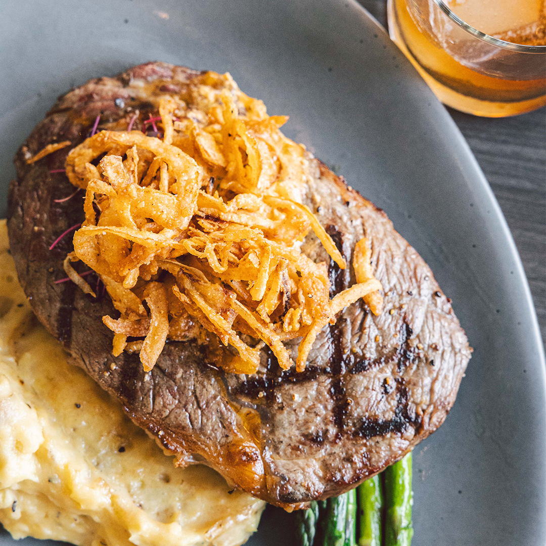 Steak dinner at Bistro 933